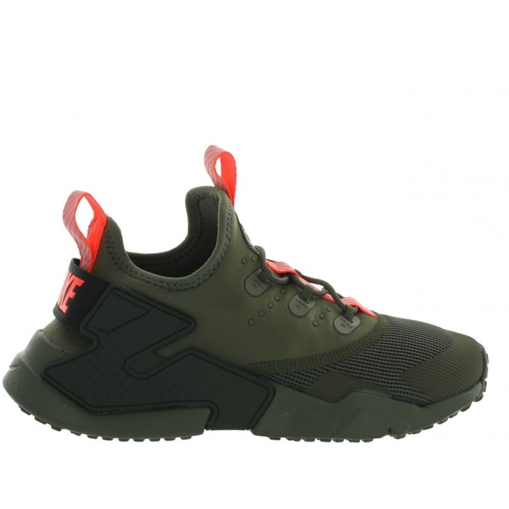 OLIVE GREEN NIKE HUARACHE DRIFT GS (Kids/Size 8 W)